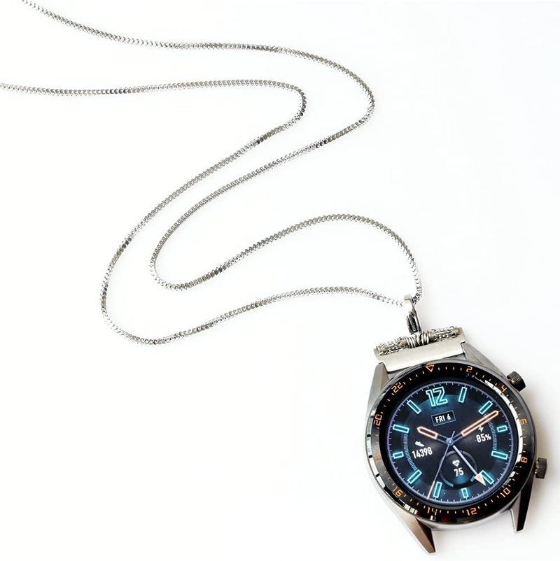 AgeratumWind Stainless Necklace for Smartwatch - Image 3